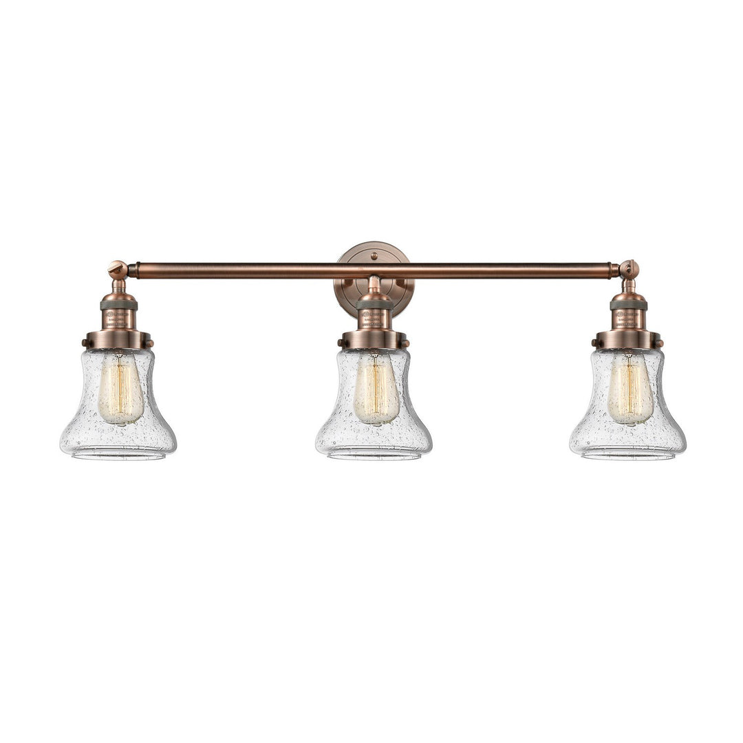Innovations Franklin Restoration 205-AC-G194 Bath Vanity Light 30 in. wide - Antique Copper