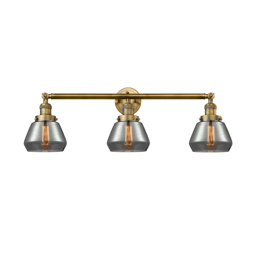 Innovations Franklin Restoration 205-BB-G173 Bath Vanity Light 30 in. wide - Brushed Brass