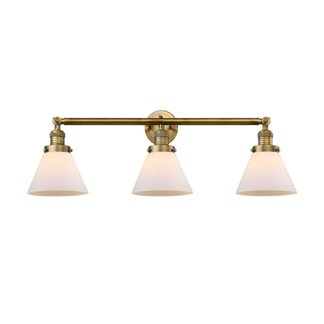 Innovations Franklin Restoration 205-BB-G41 Bath Vanity Light 32 in. wide - Brushed Brass