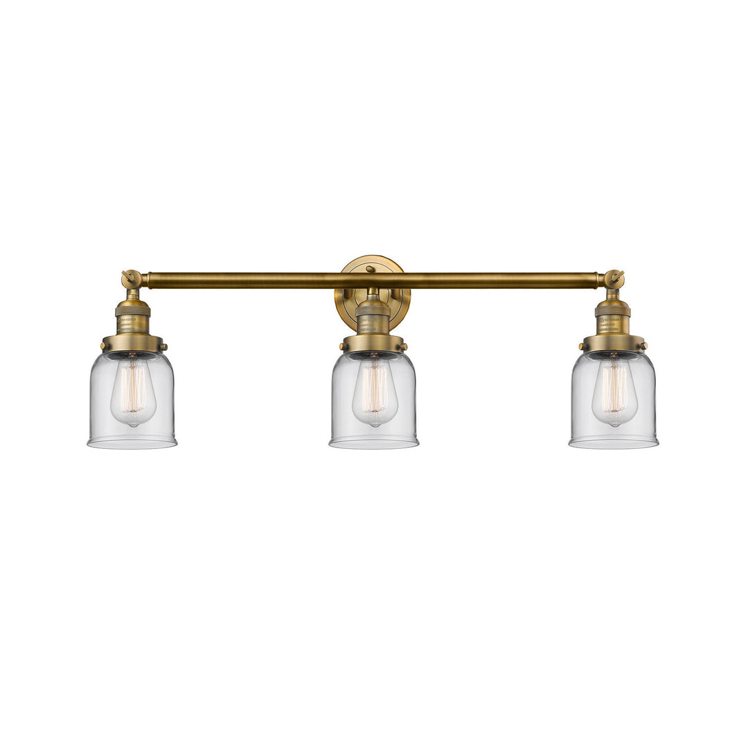 Innovations Franklin Restoration 205-BB-G52 Bath Vanity Light 30 in. wide - Brushed Brass