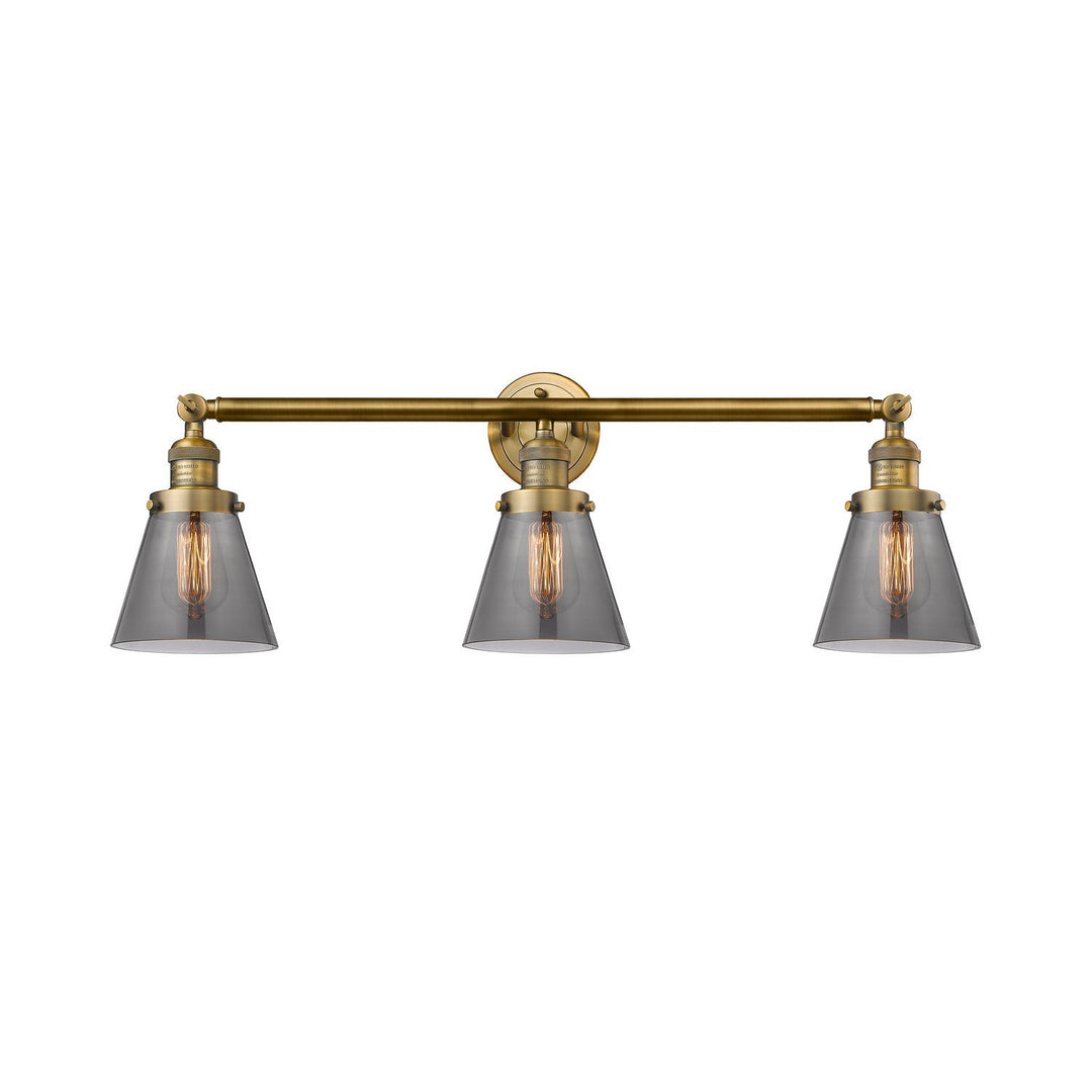 Innovations Franklin Restoration 205-BB-G63 Bath Vanity Light 30 in. wide - Brushed Brass