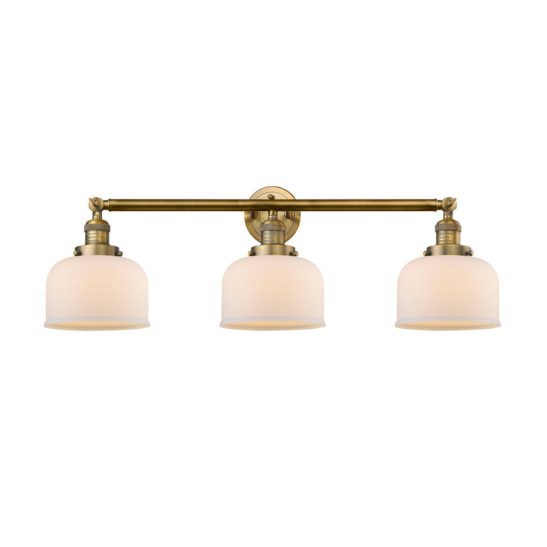 Innovations Franklin Restoration 205-BB-G71 Bath Vanity Light 32 in. wide - Brushed Brass