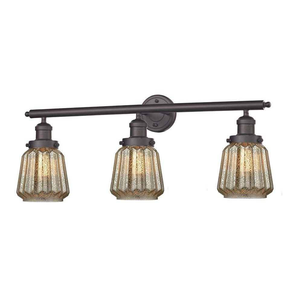 Innovations Franklin Restoration 205-OB-G146 Bath Vanity Light 30 in. wide - Oil Rubbed Bronze
