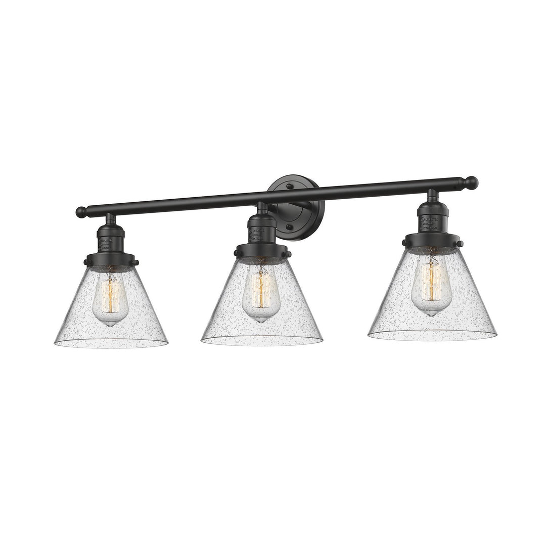 Innovations Franklin Restoration 205-OB-G44 Bath Vanity Light 32 in. wide - Oil Rubbed Bronze