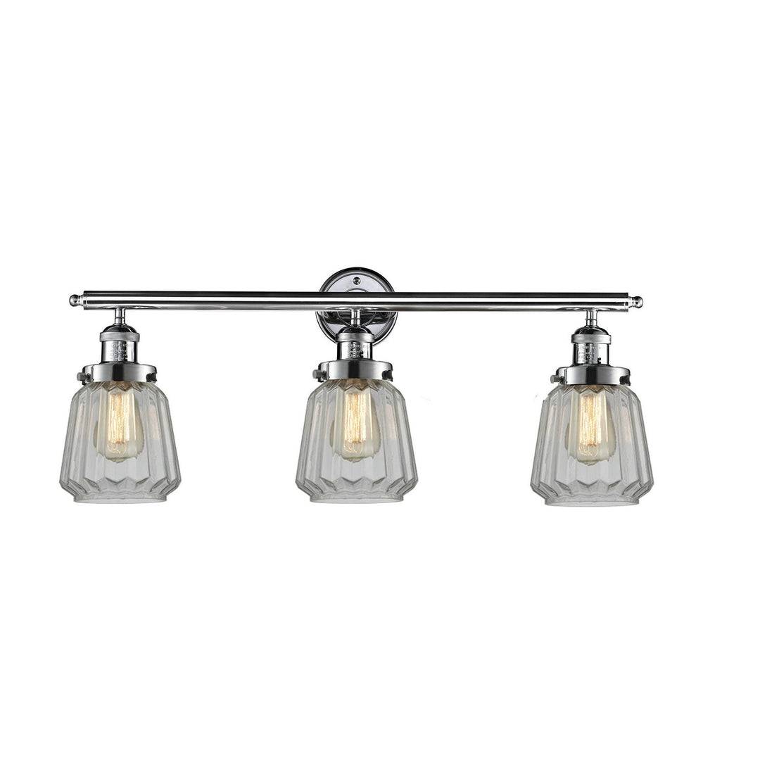 Innovations Franklin Restoration 205-PC-G142 Bath Vanity Light 30 in. wide - Polished Chrome