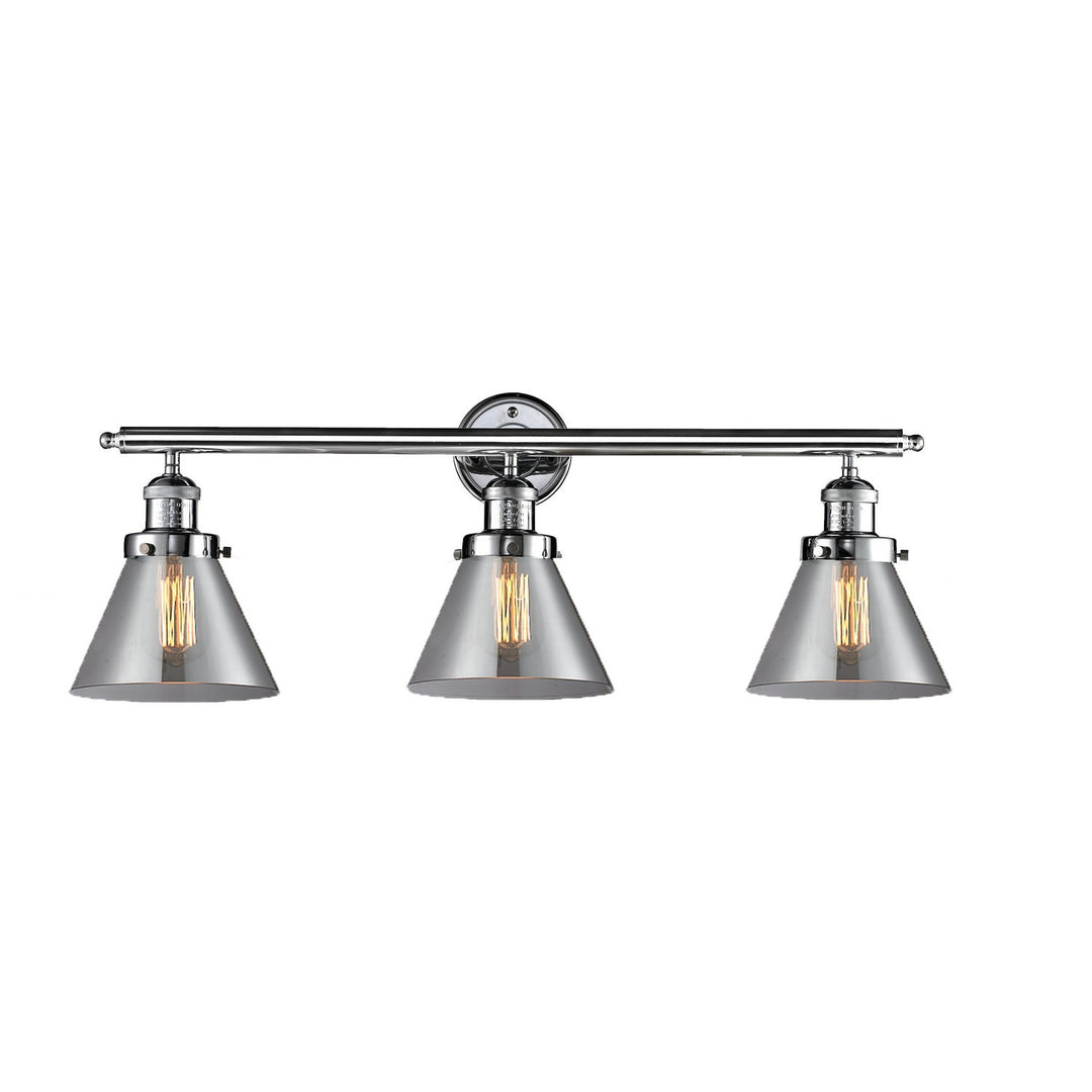 Innovations Franklin Restoration 205-PC-G43 Bath Vanity Light 32 in. wide - Polished Chrome