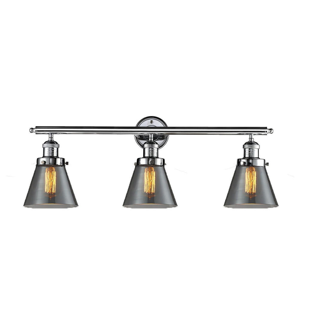 Innovations Franklin Restoration 205-PC-G63 Bath Vanity Light 30 in. wide - Polished Chrome