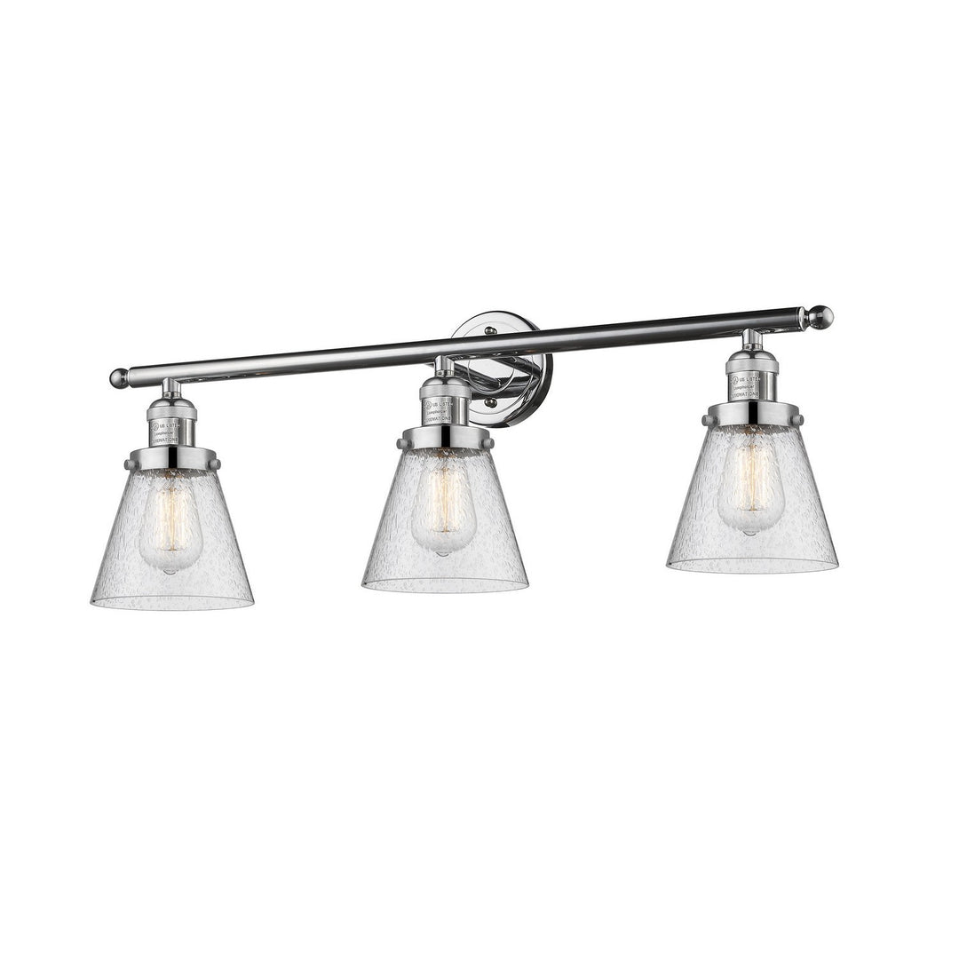 Innovations Franklin Restoration 205-PC-G64 Bath Vanity Light 30 in. wide - Polished Chrome