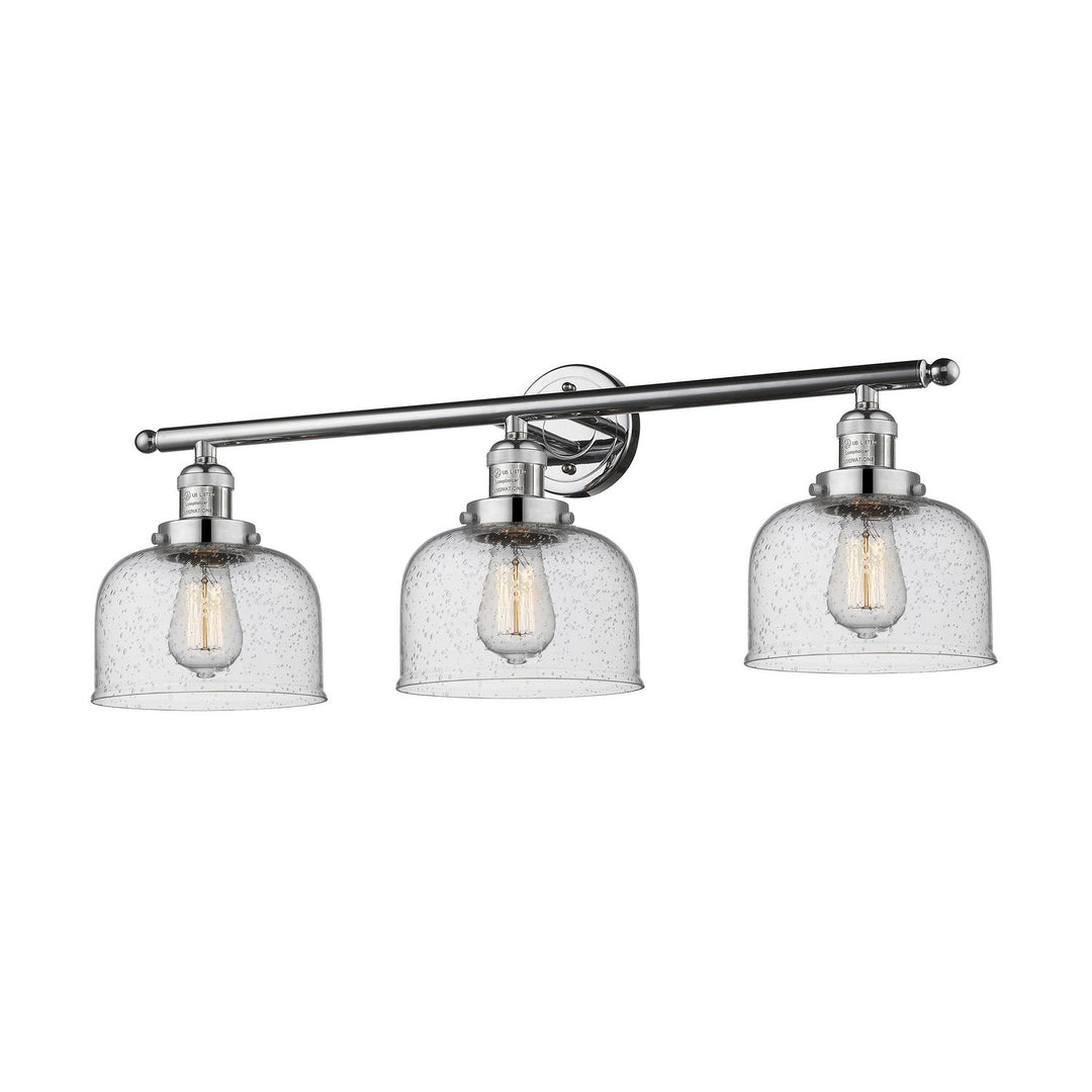 Innovations Franklin Restoration 205-PC-G74 Bath Vanity Light 32 in. wide - Polished Chrome