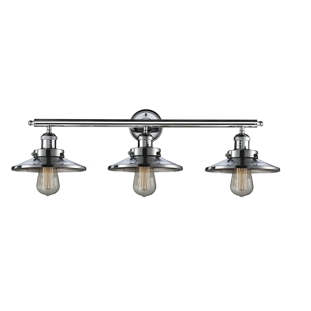 Innovations Franklin Restoration 205-PC-M7 Bath Vanity Light 32 in. wide - Polished Chrome