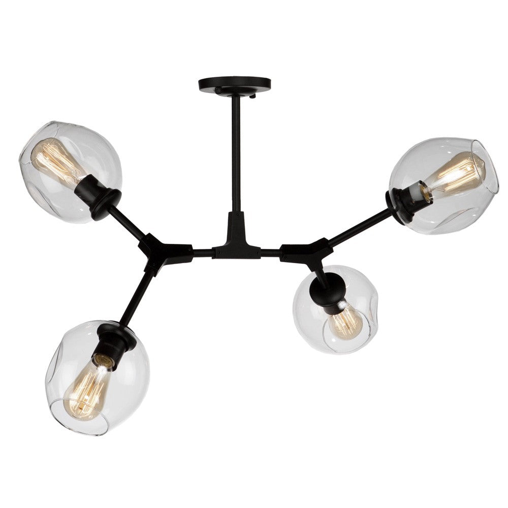 Artcraft Organic JA14024BK Ceiling Light - Black