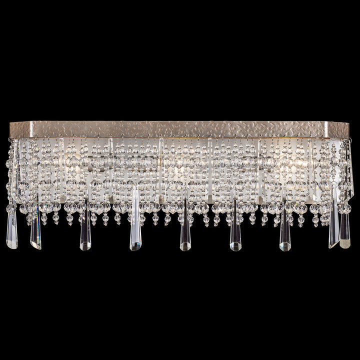Varaluz Barcelona 270B03TR Bath Vanity Light 21 in. wide - Transcend Silver