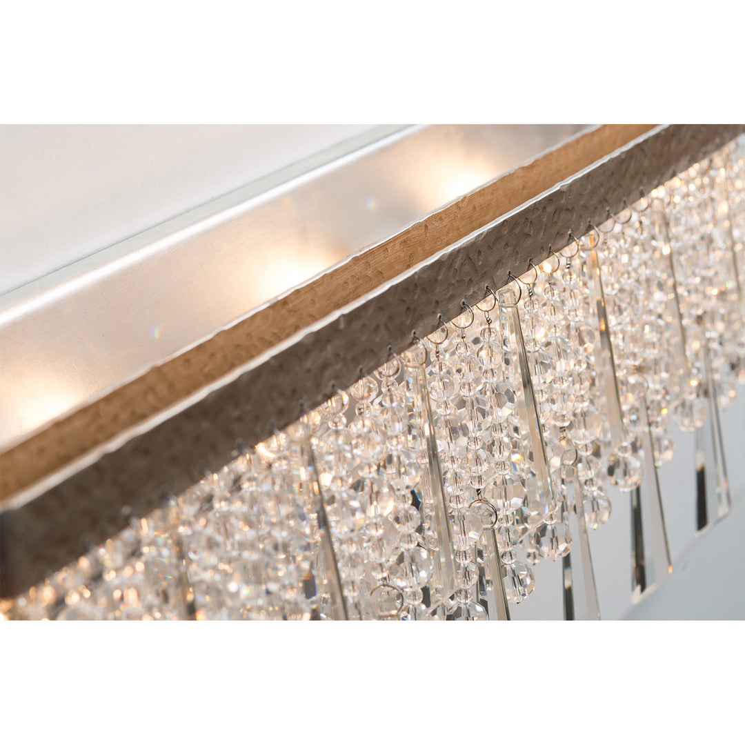 Varaluz Barcelona 270B03TR Bath Vanity Light 21 in. wide - Transcend Silver