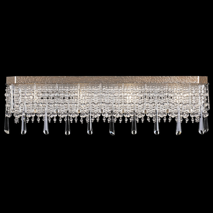 Varaluz Barcelona 270B04TR Bath Vanity Light 27 in. wide - Transcend Silver