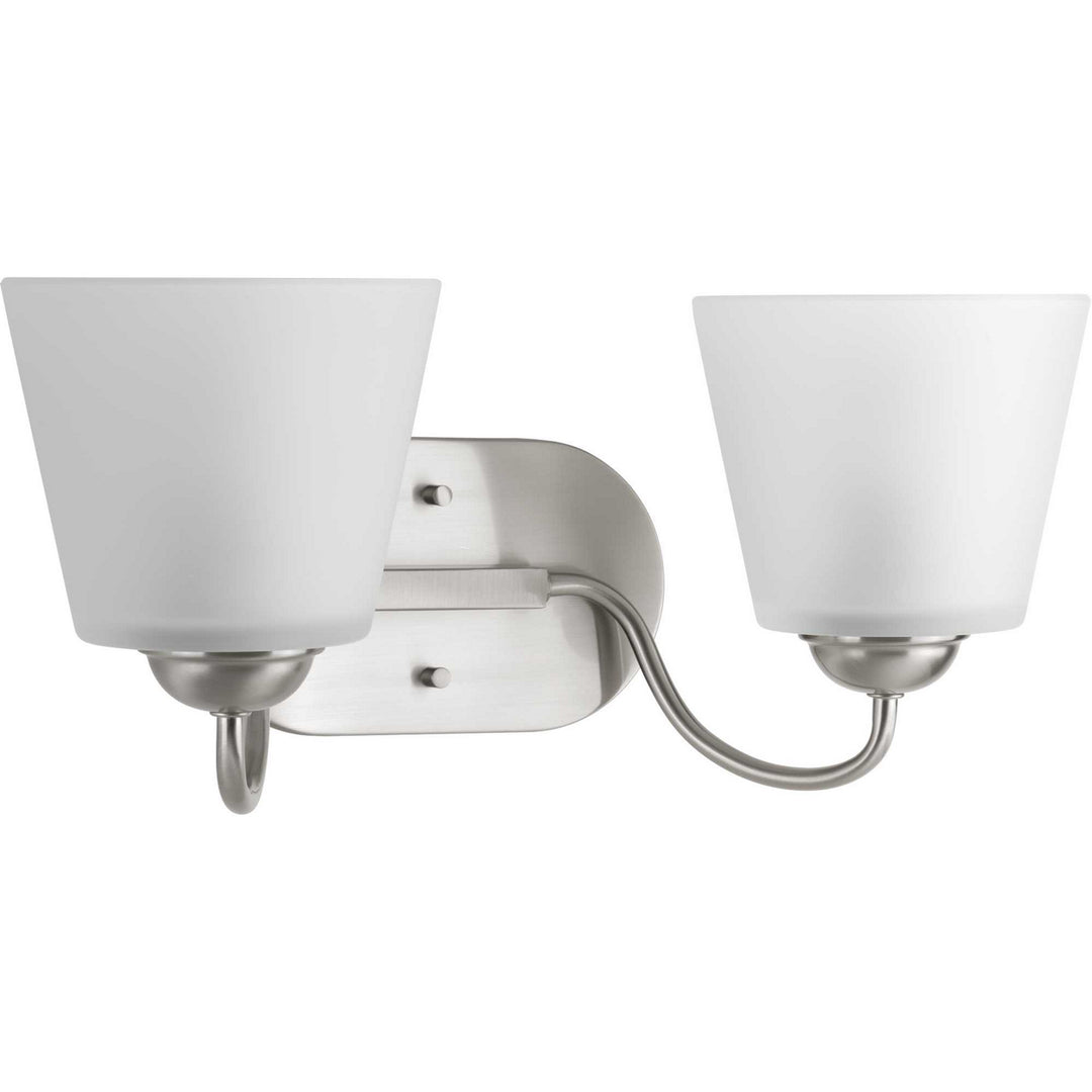 Progress Arden P2128-09 Bath Vanity Light 17 in. wide - Brushed Nickel