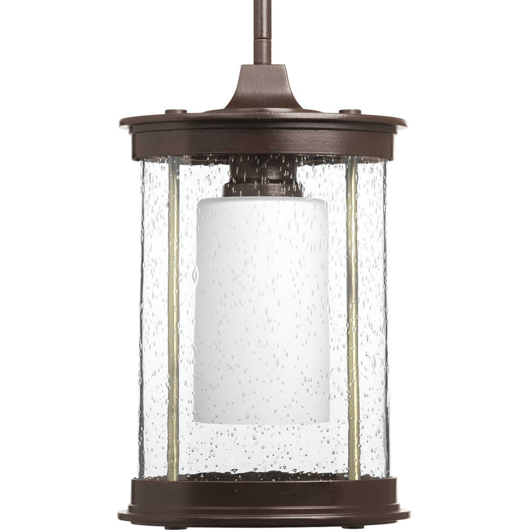 Progress Lighting P5564-20 Archives One Light Hanging Lantern Outdoor Bronze / Dark