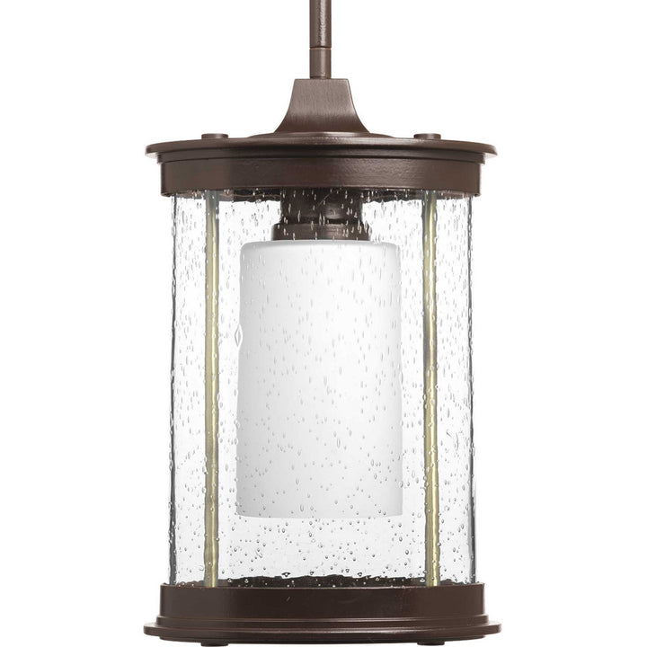 Progress Lighting P5564-20 Archives One Light Hanging Lantern Outdoor Bronze / Dark