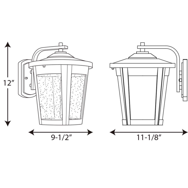 Progress Lighting P6079-3130K9 East Haven Led Led Wall Lantern Outdoor Black