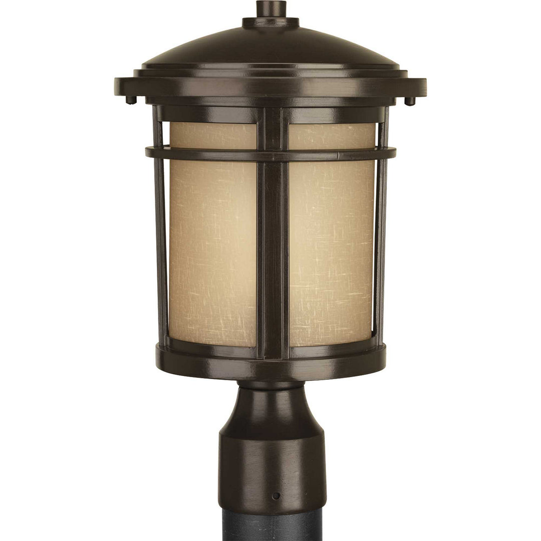 Progress Lighting P6424-20 Wish One Light Post Lantern Outdoor Bronze / Dark