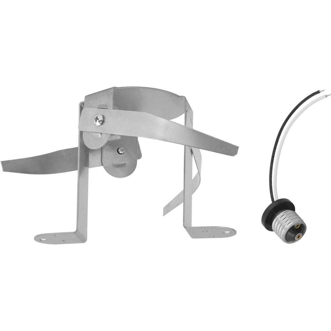 Progress Lighting P8596-01 Recessed Led Led Decorative Surface Mount Decor Pewter, Nickel, Silver