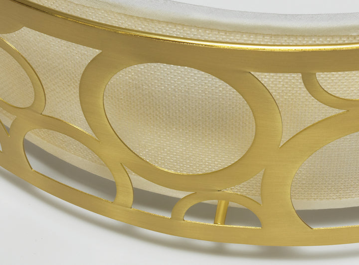 Nuvo Filigree 62-986 Ceiling Light - Natural Brass