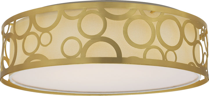 Nuvo Filigree 62-986 Ceiling Light - Natural Brass