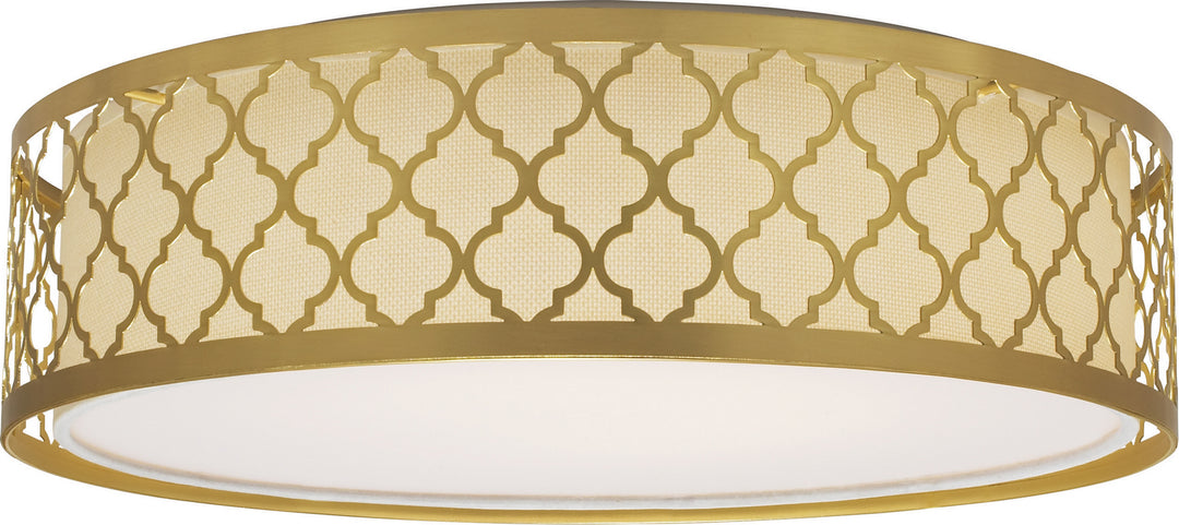 Nuvo Filigree 62-987 Ceiling Light - Natural Brass