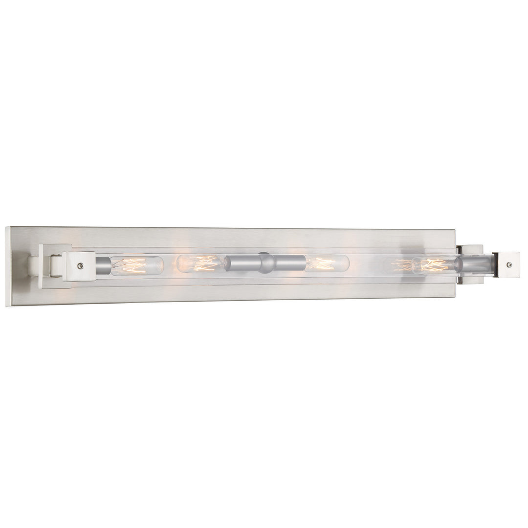 Varaluz Halcyon 292B04SN Bath Vanity Light 27 in. wide - Satin Nickel