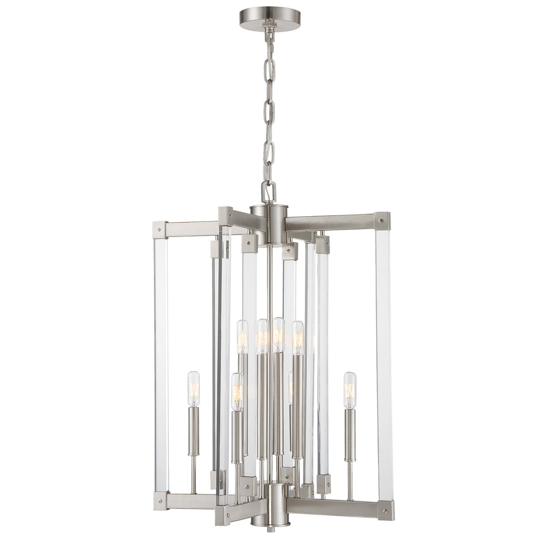 Varaluz Halcyon 292C08SN Pendant Light - Satin Nickel
