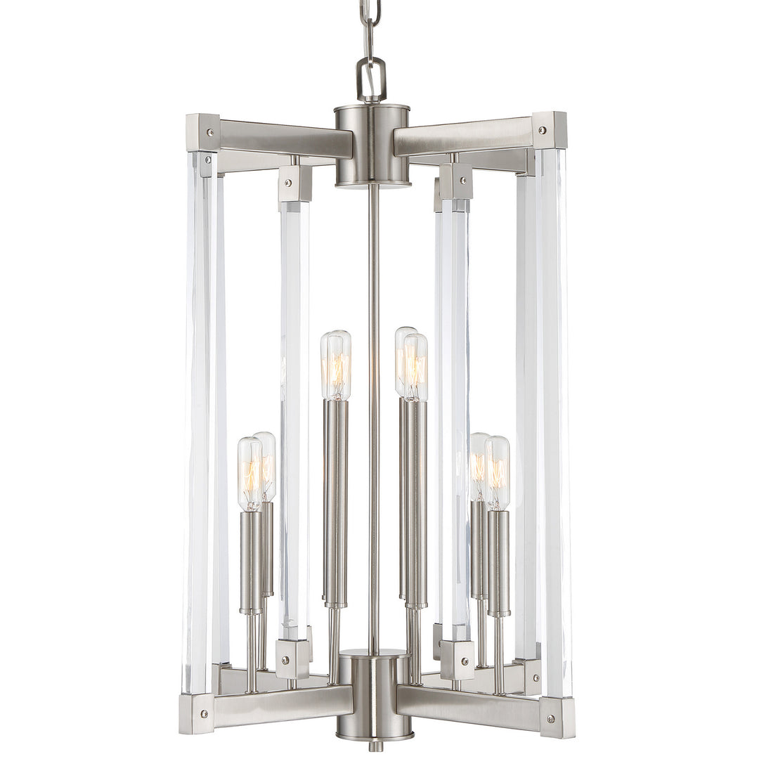Varaluz Halcyon 292C08SN Pendant Light - Satin Nickel