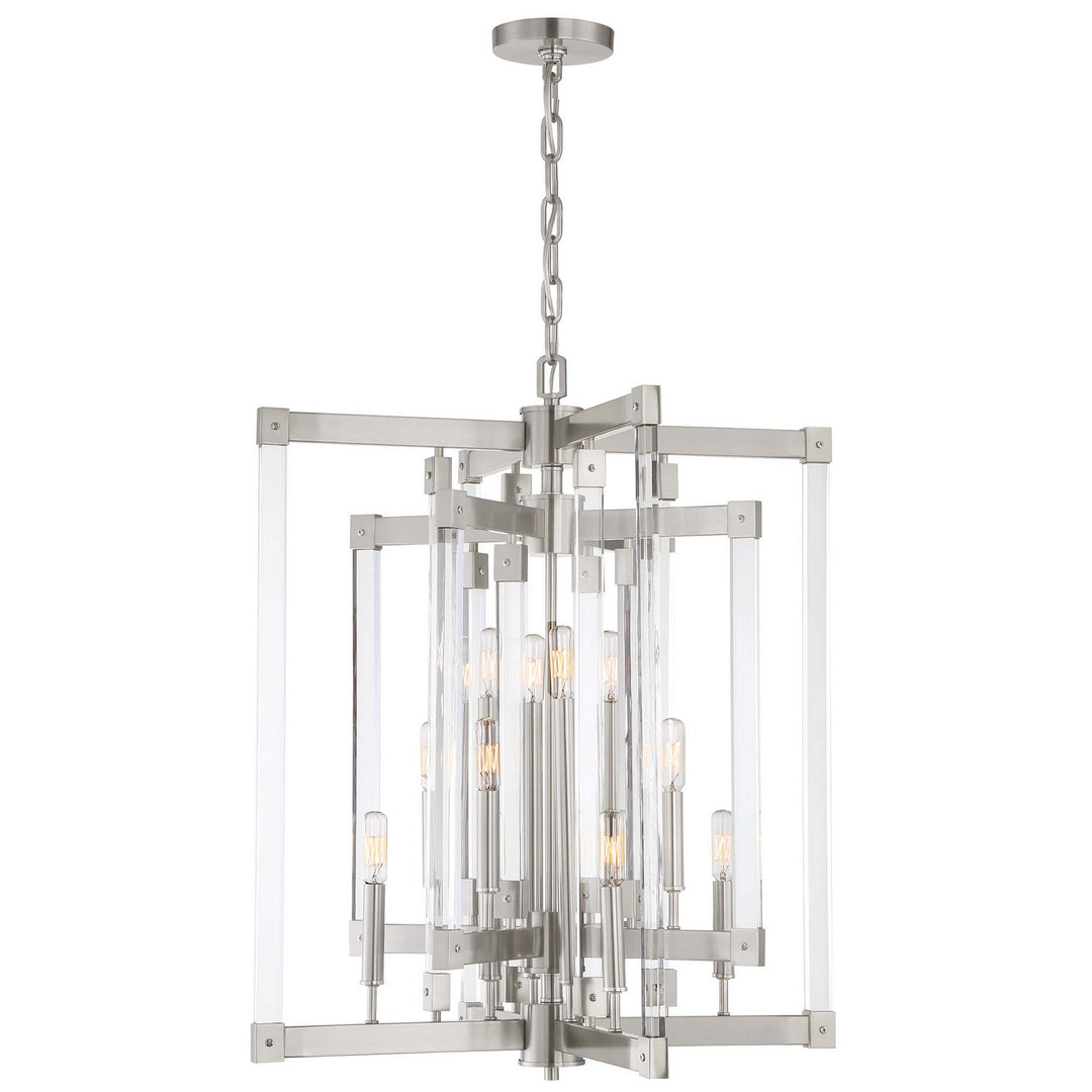 Varaluz Halcyon 292C12SN Pendant Light - Satin Nickel
