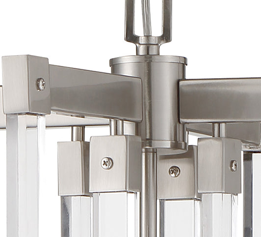 Varaluz Halcyon 292C12SN Pendant Light - Satin Nickel