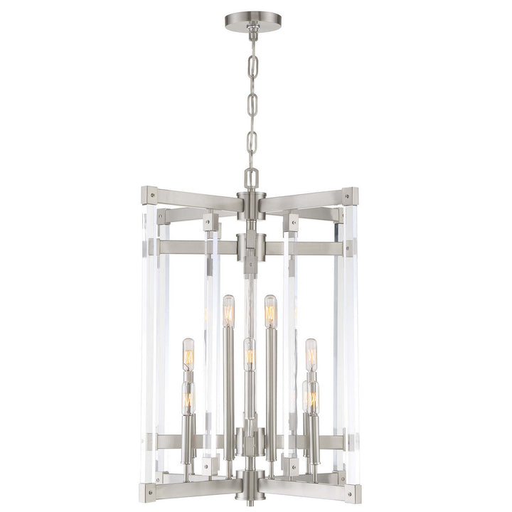 Varaluz Halcyon 292C12SN Pendant Light - Satin Nickel