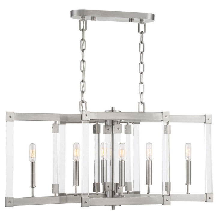 Varaluz Halcyon 292N06SN Pendant Light - Satin Nickel