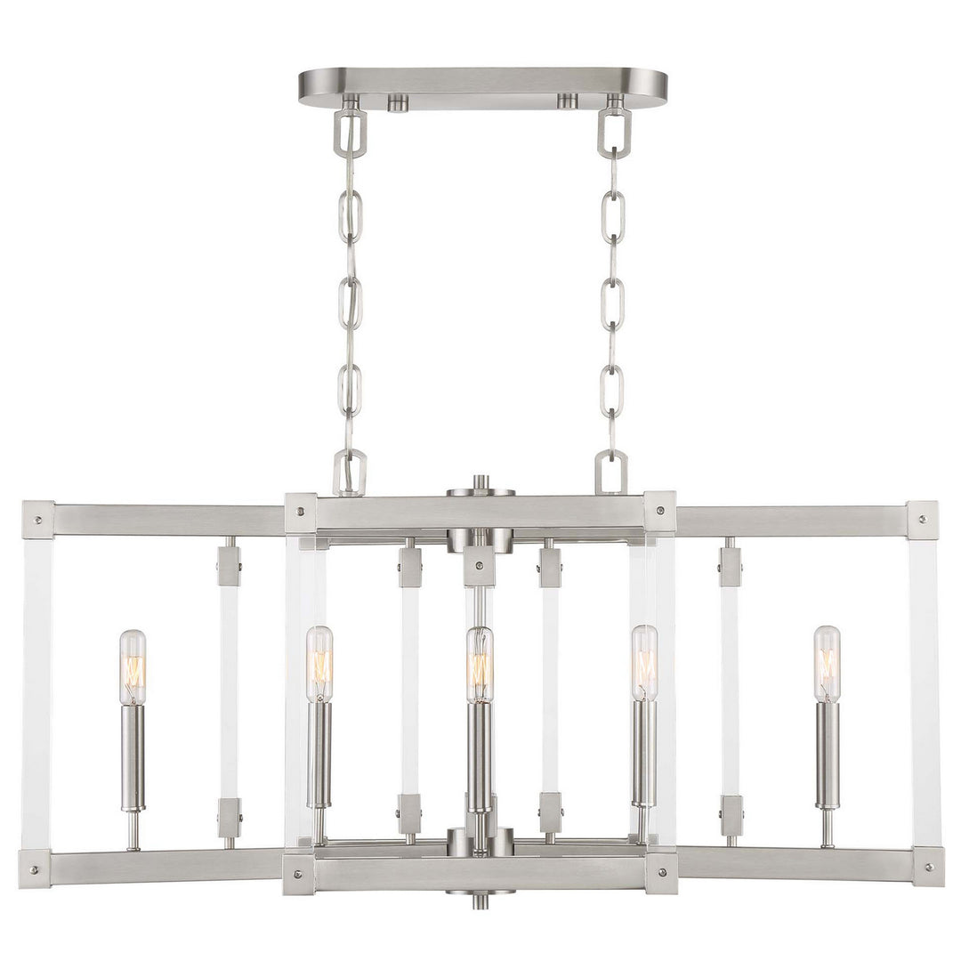Varaluz Halcyon 292N06SN Pendant Light - Satin Nickel