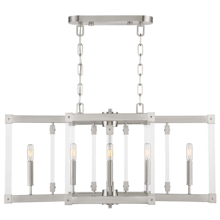 Varaluz Halcyon 292N06SN Pendant Light - Satin Nickel