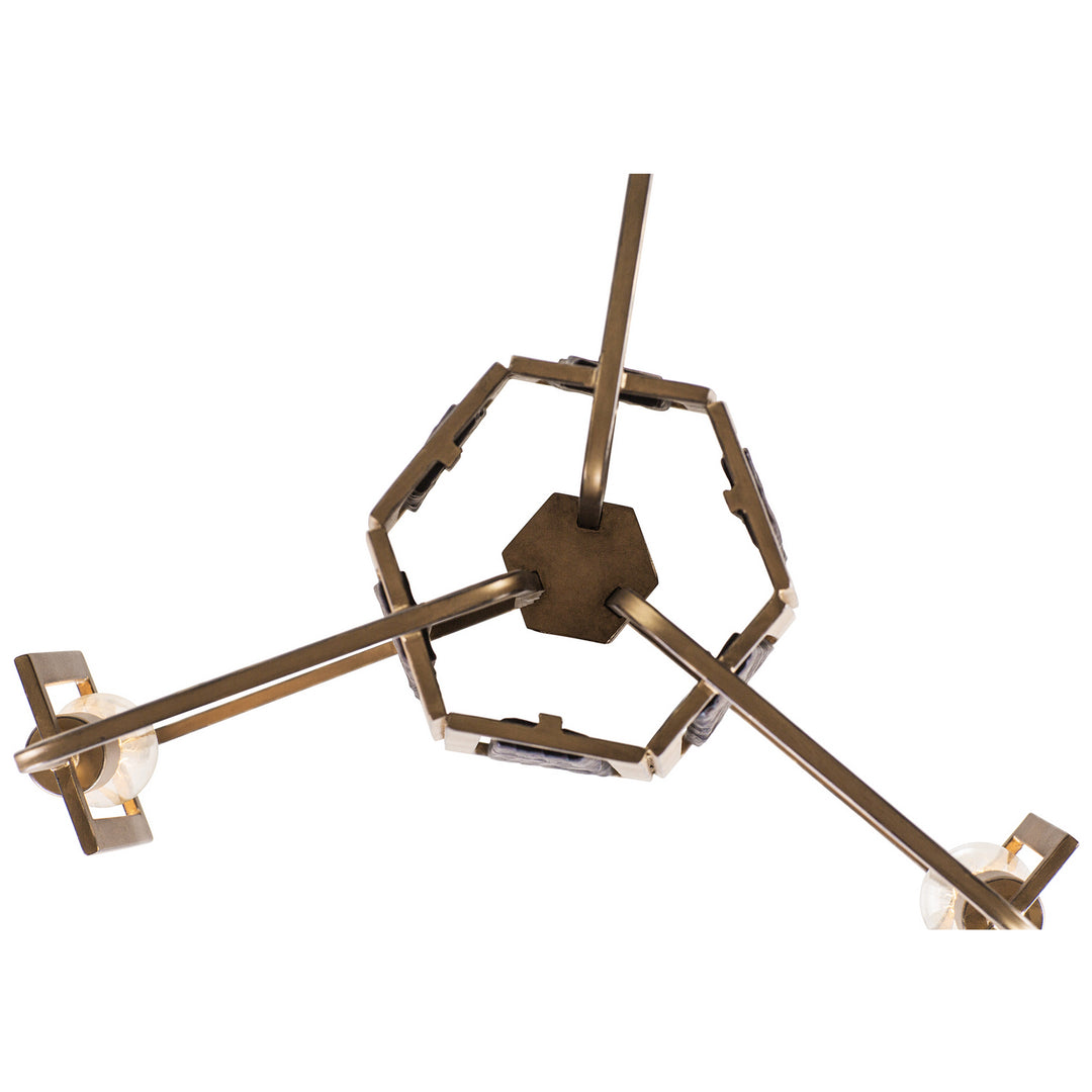 Varaluz Madeira 294C03RG Pendant Light - Rustic Gold