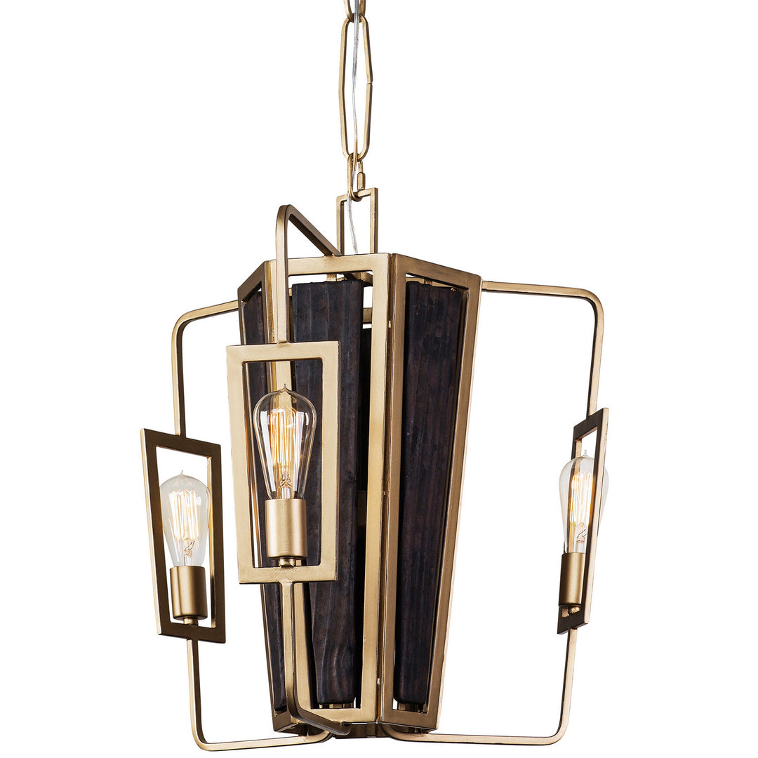 Varaluz Madeira 294C03RG Pendant Light - Rustic Gold
