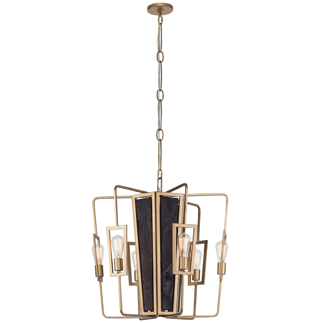 Varaluz Madeira 294C06RG Pendant Light - Rustic Gold
