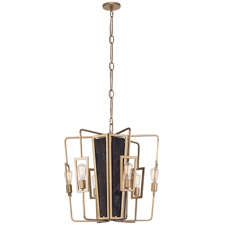 Varaluz Madeira 294C06RG Pendant Light - Rustic Gold