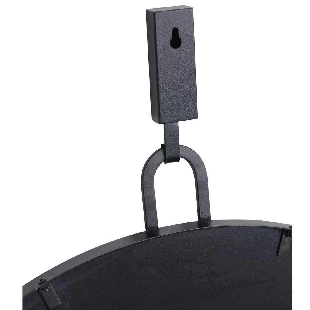 Varaluz Lighting 407A01BL  Varaluz Casa Mirror Black