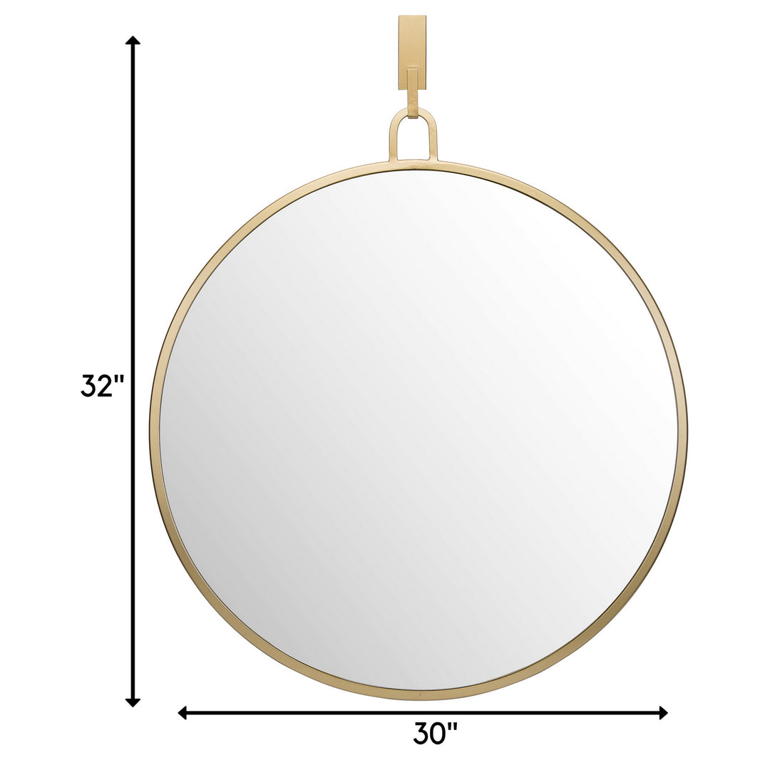 Varaluz Lighting 407A01GO  Varaluz Casa Mirror Gold