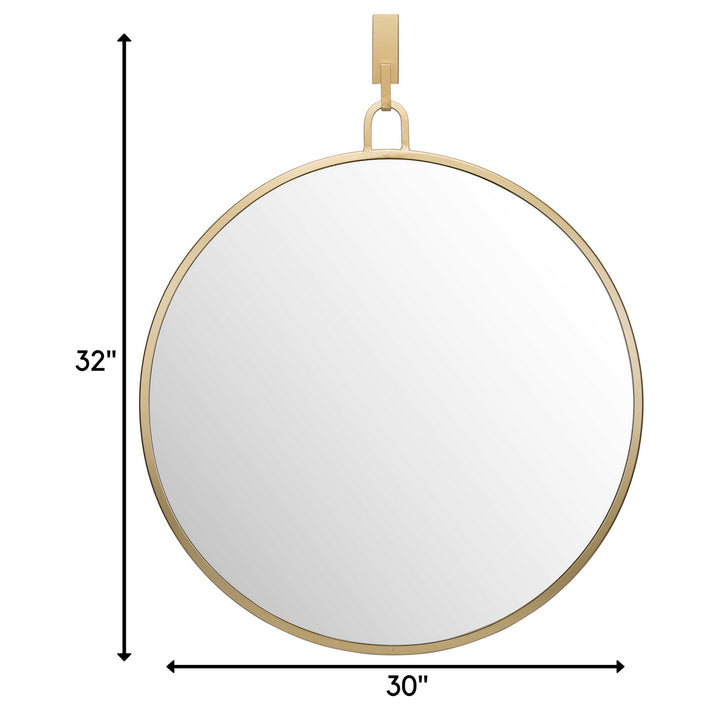 Varaluz Lighting 407A01GO  Varaluz Casa Mirror Gold