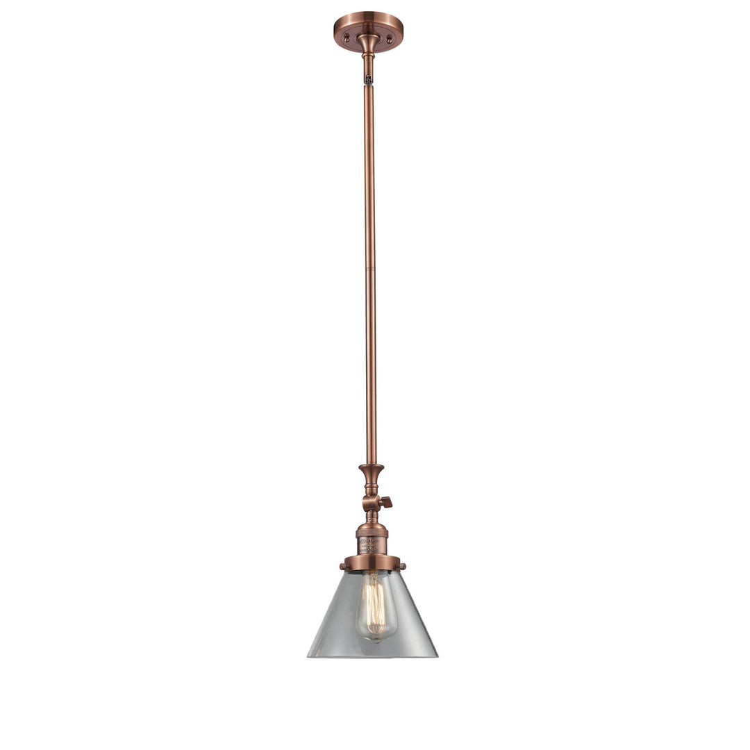 Innovations Franklin Restoration 206-AC-G42 Pendant Light - Antique Copper