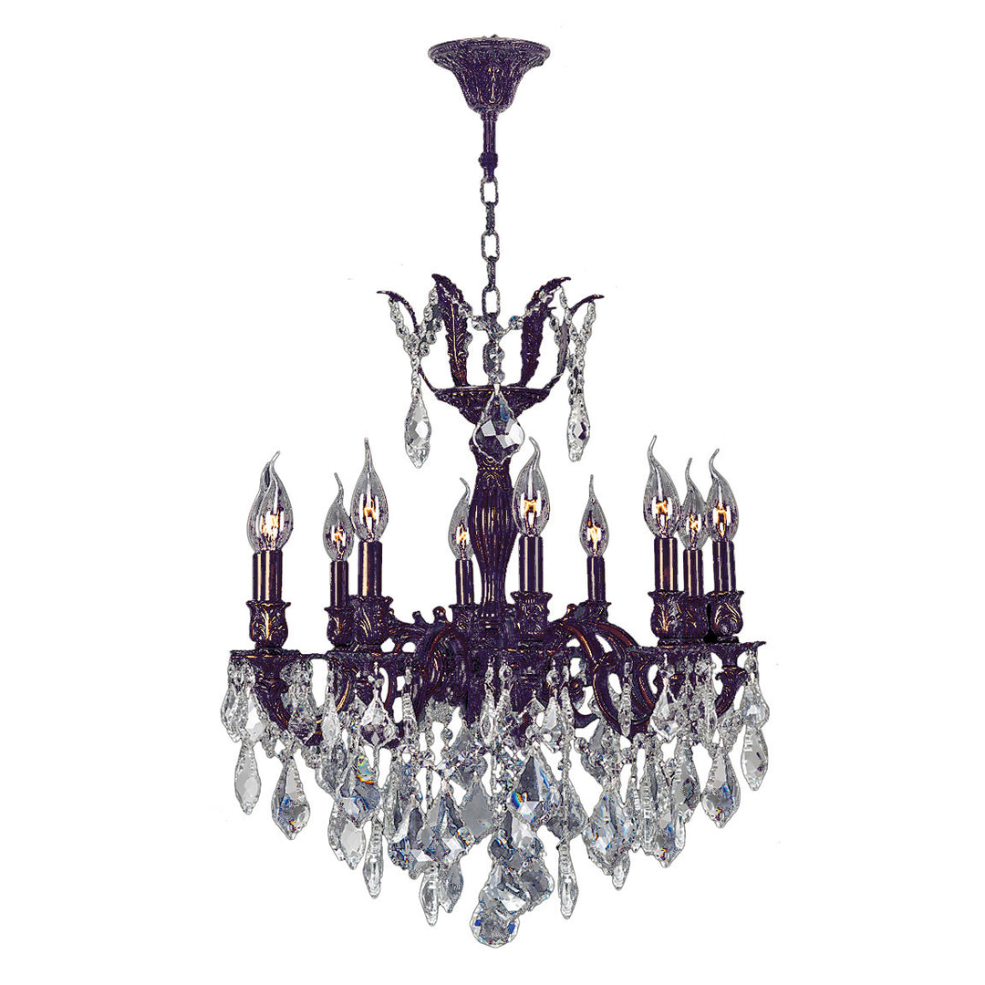Worldwide Versailles W83338F22 Chandelier Light - Dark Bronze