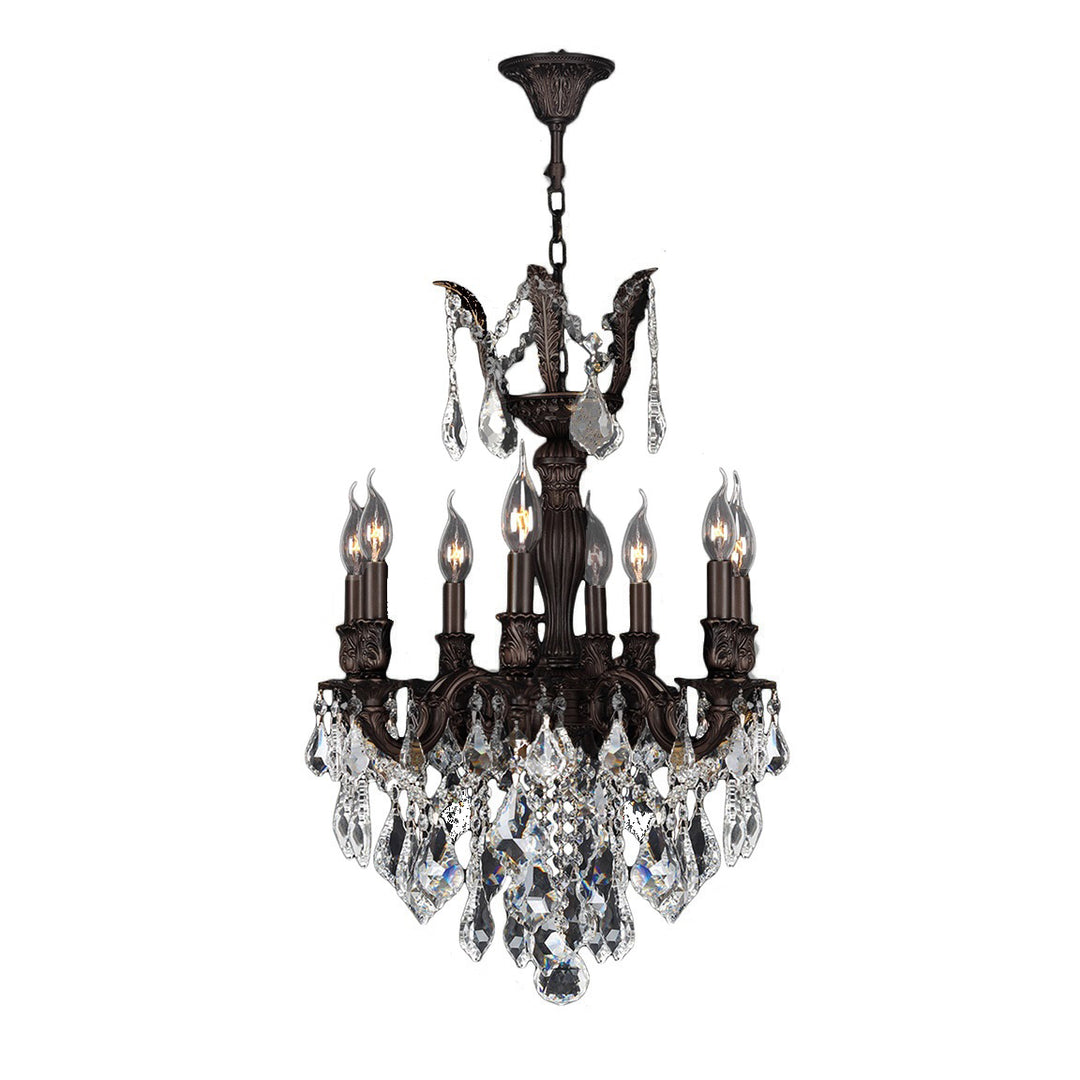 Worldwide Versailles W83334F19 Chandelier Light - Dark Bronze