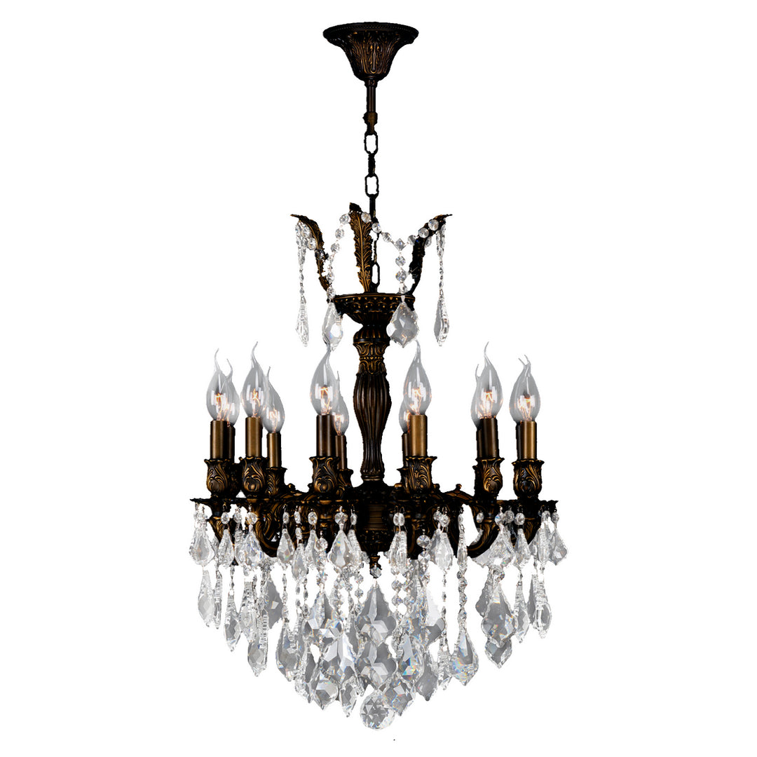 Worldwide Versailles W83336F20 Chandelier Light - Dark Bronze