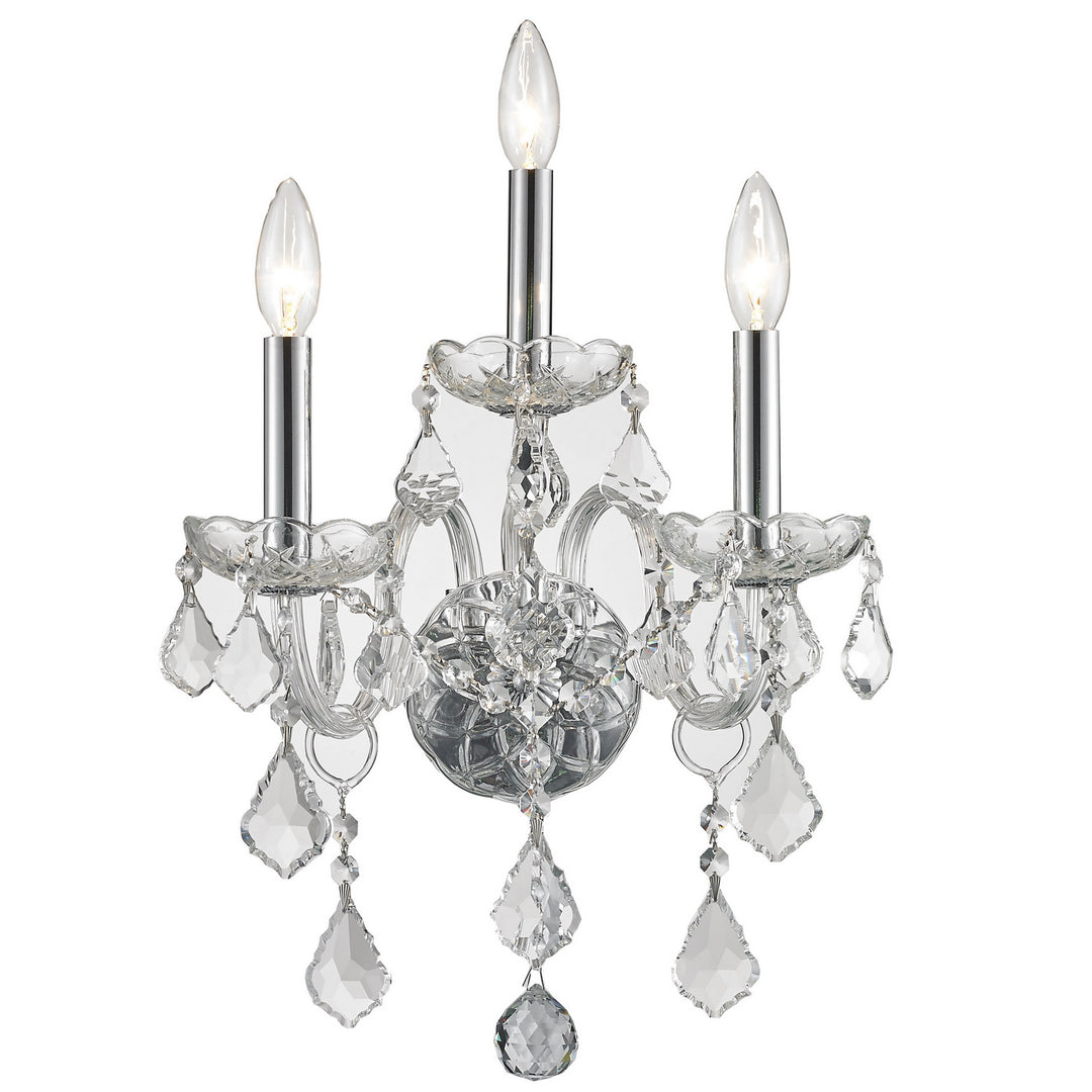 Worldwide Provence W23103C13-CL Wall Light - Polished Chrome