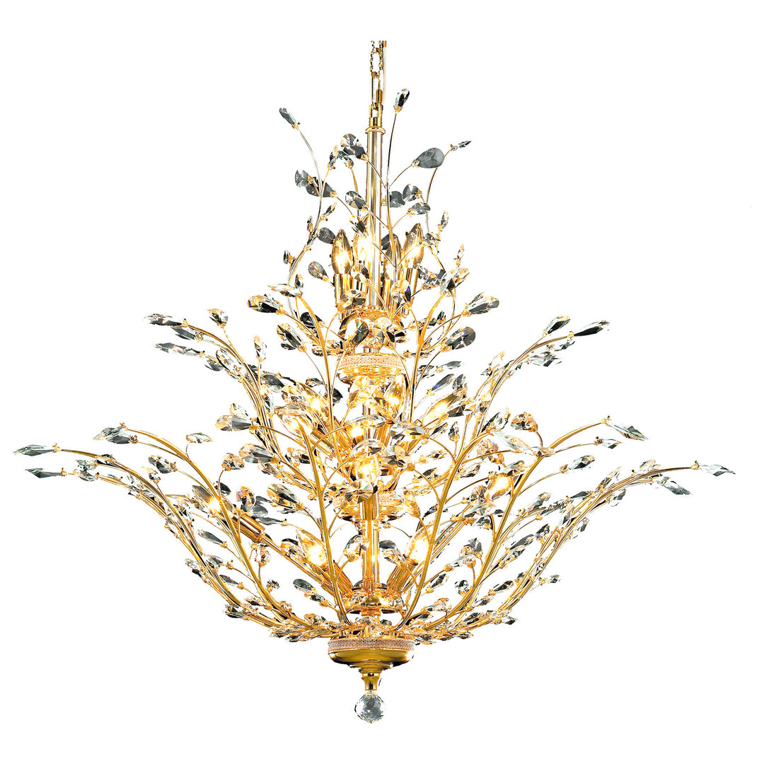Worldwide Aspen W83152G41 Chandelier Light - Polished Gold