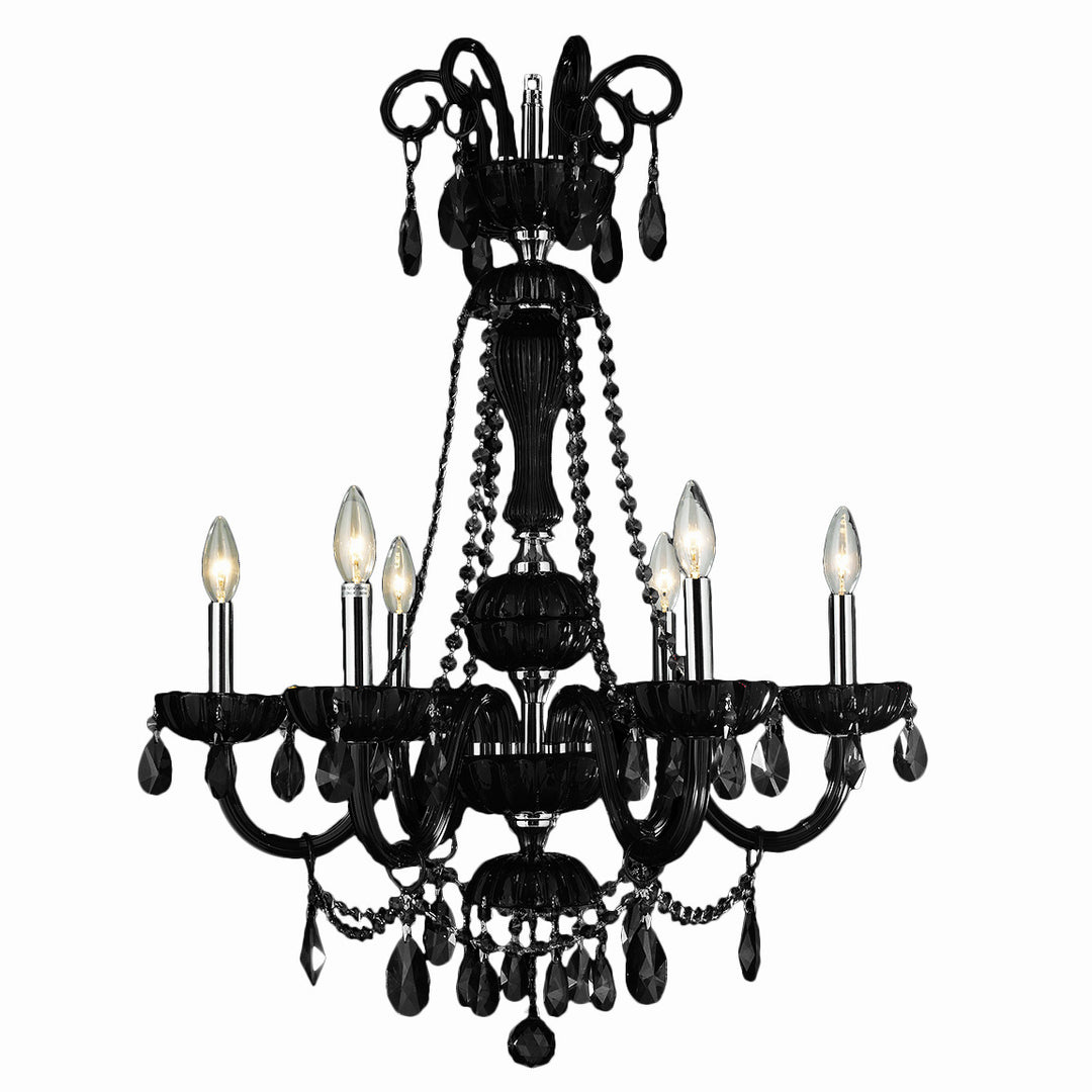 Worldwide Carnivale W83177C25-BL Chandelier Light - Polished Chrome